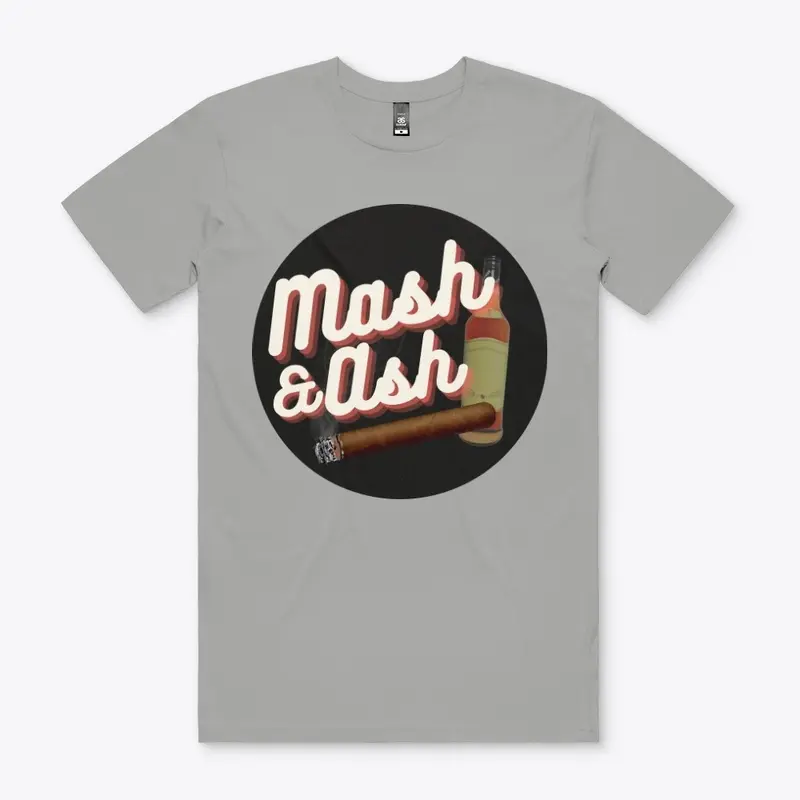 Mash and Ash Circle Logo